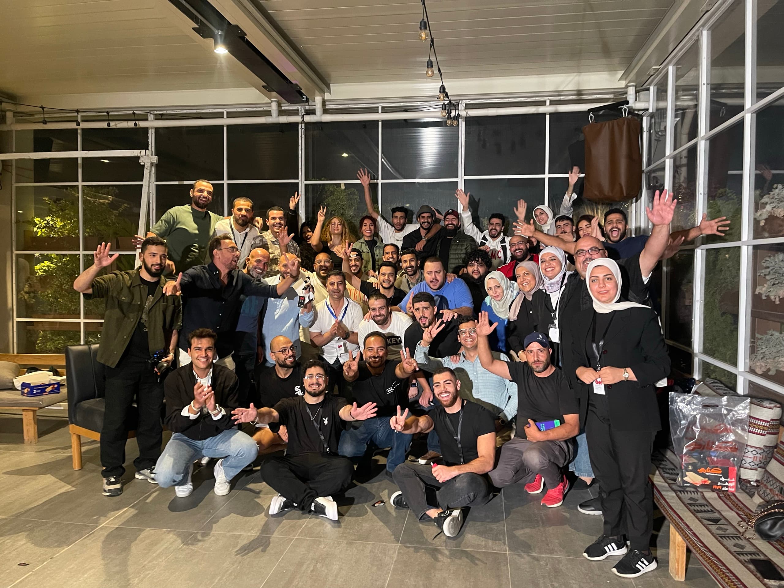 مجتمع ACC مع بعض بالمهرجان